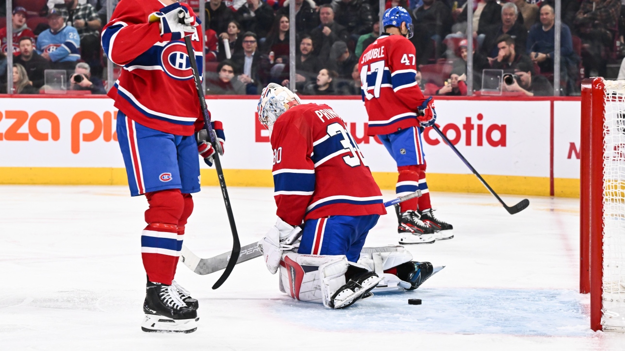 Canadiens: Cayden Primeau was mentally affected