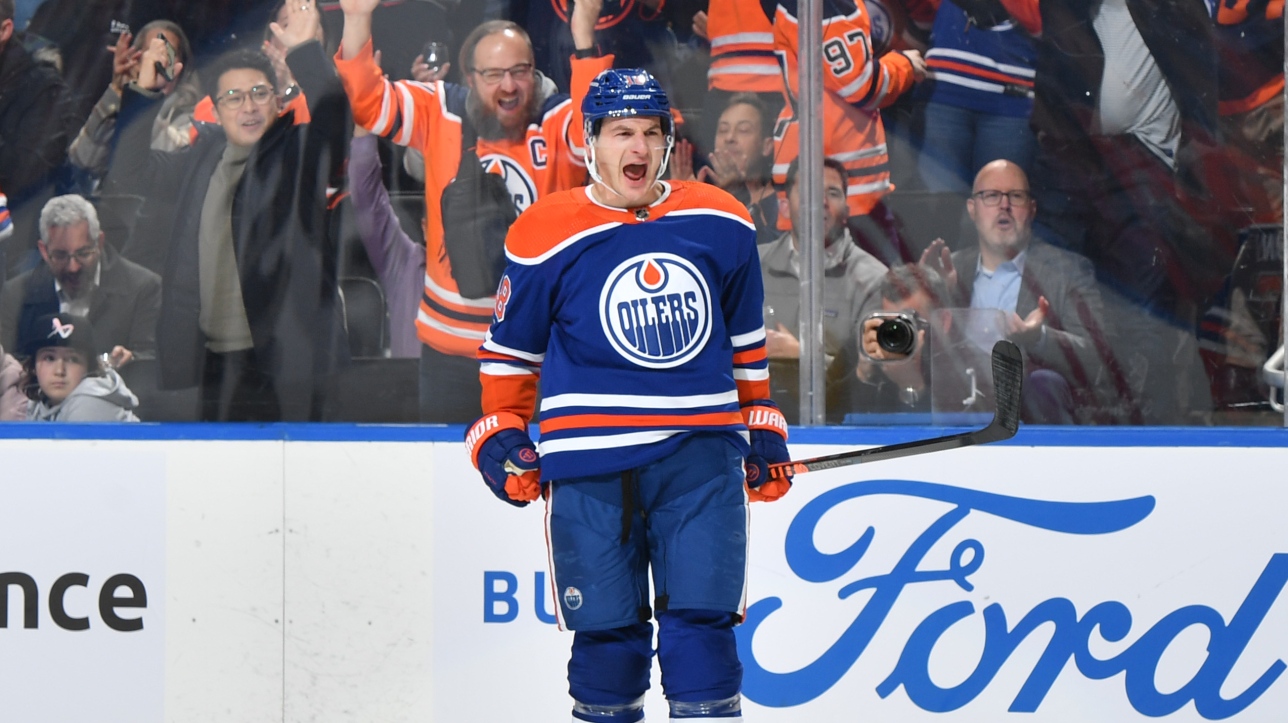 NHL: Zach Hyman scored a hat-trick and the Oilers secured their fifth straight win