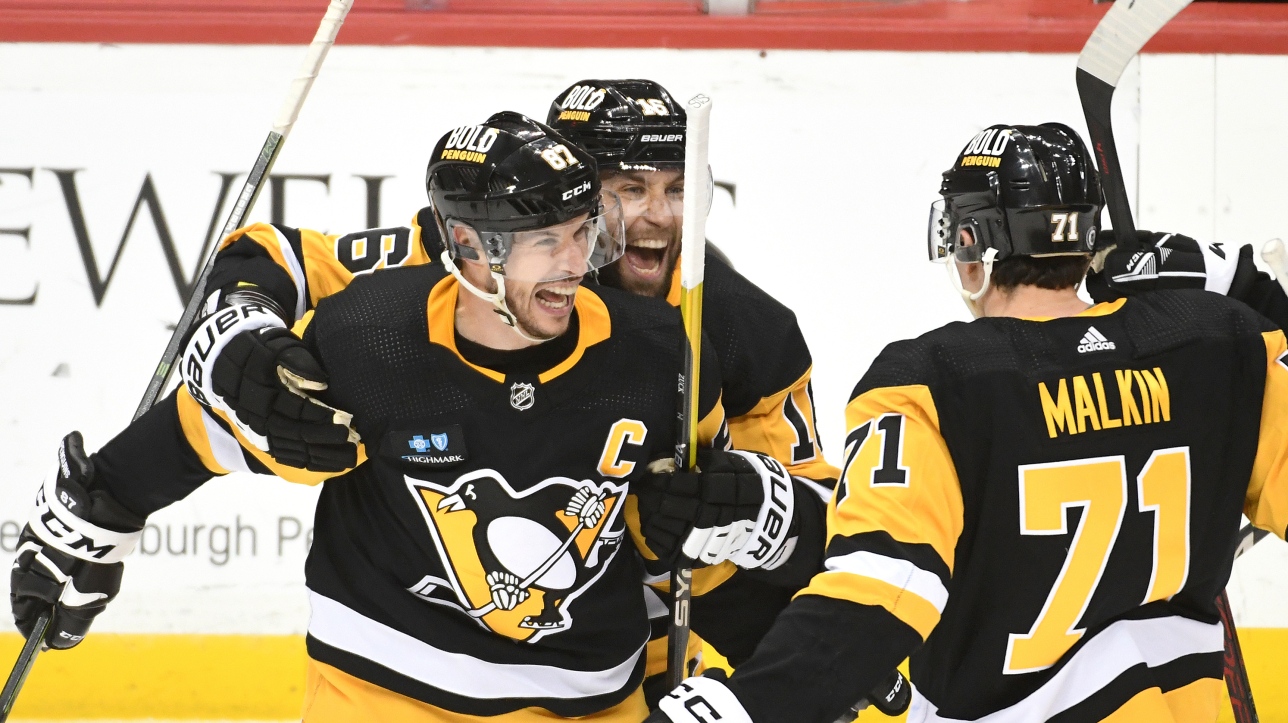NHL: Sidney Crosby scores in overtime and Pittsburgh closes a 4-goal deficit
