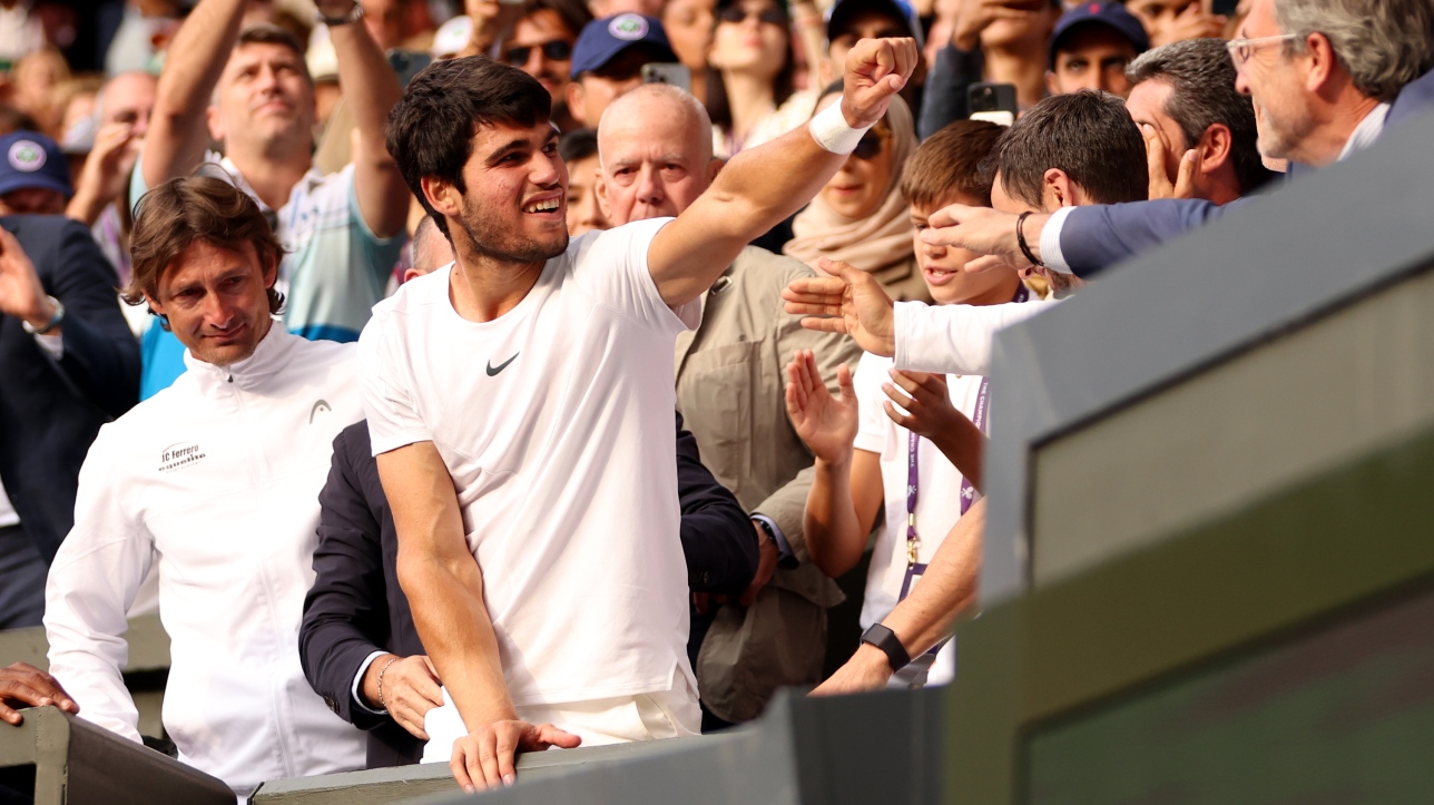 Wimbledon: Carlos Alcaraz, Apprendimento accelerato