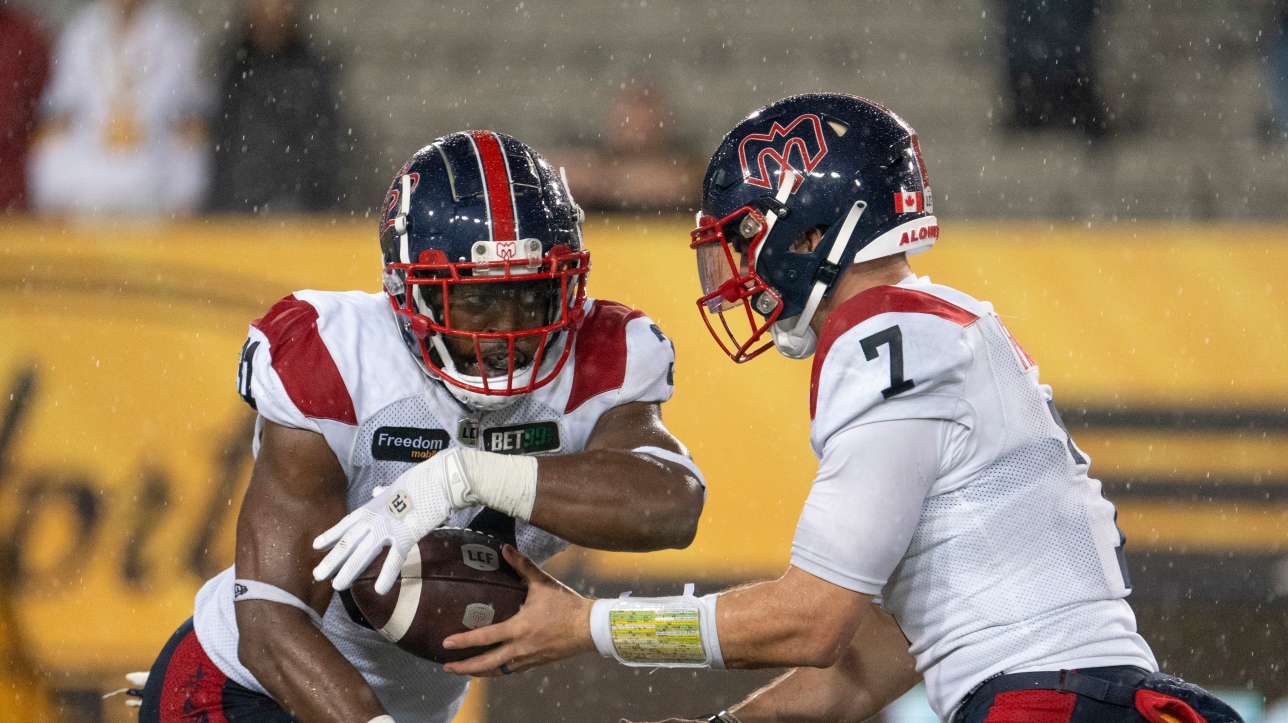 CFL: A game between the Montreal Alouettes and the British Columbia Lions