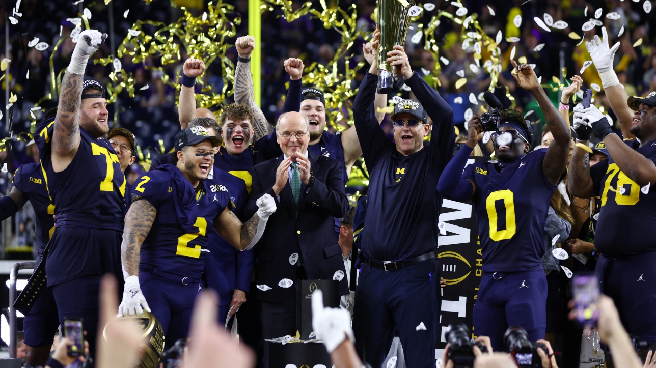 NCAA: The Michigan Wolverines win the US National Championship