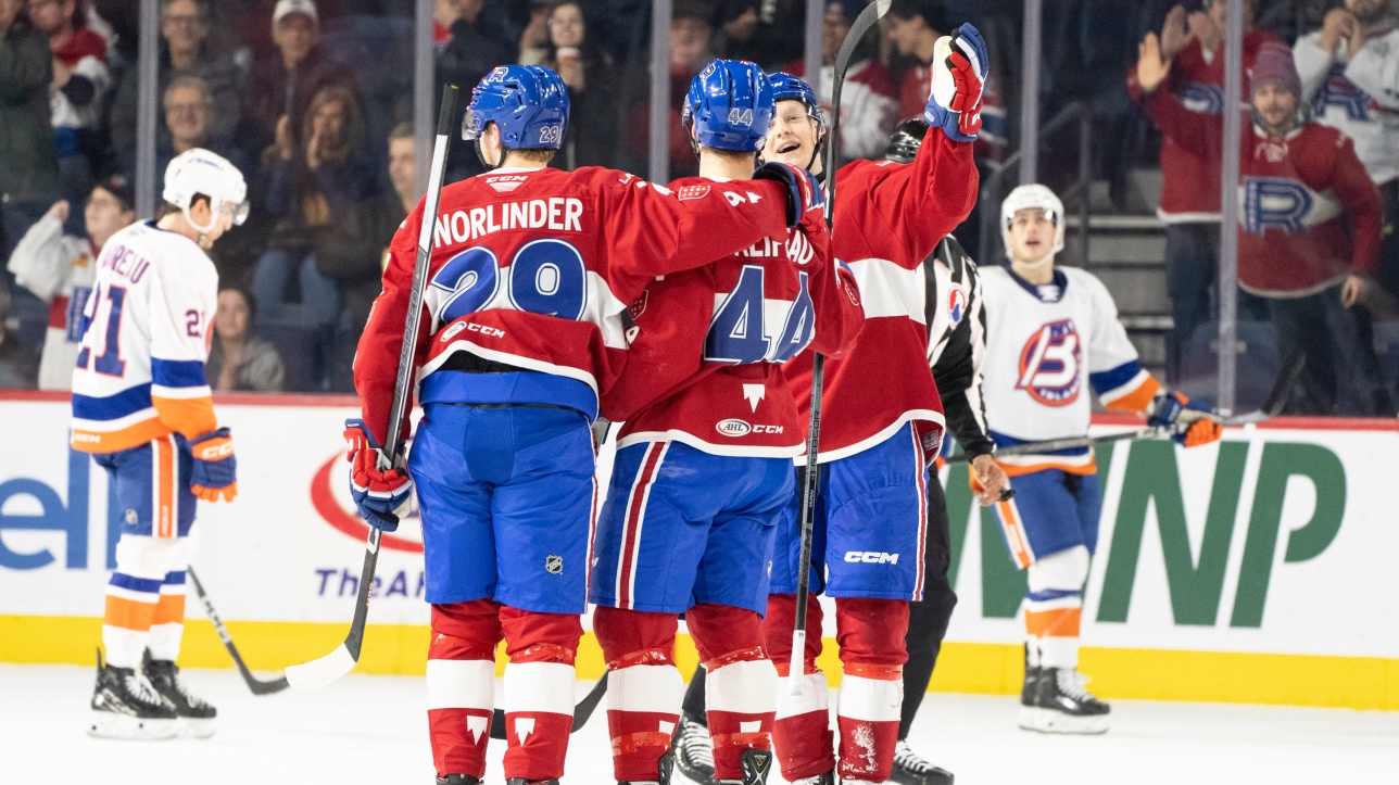 AHL: The Rocket are having fun at home against the Islanders