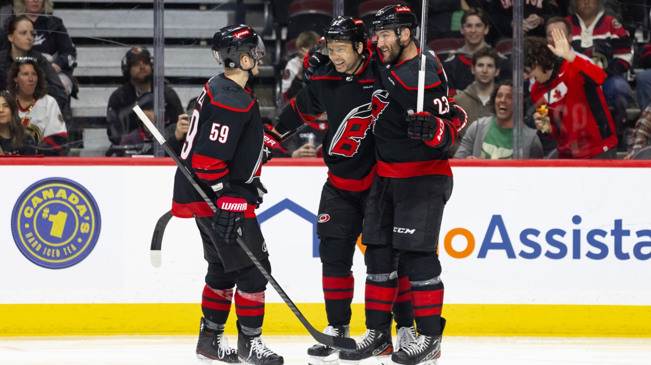 NHL: Guentzel scores his first goal with the Hurricanes, and the Sens are swept up in the storm