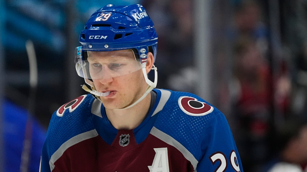 NHL: MacKinnon's streak of home games with at least one point was stopped at 35