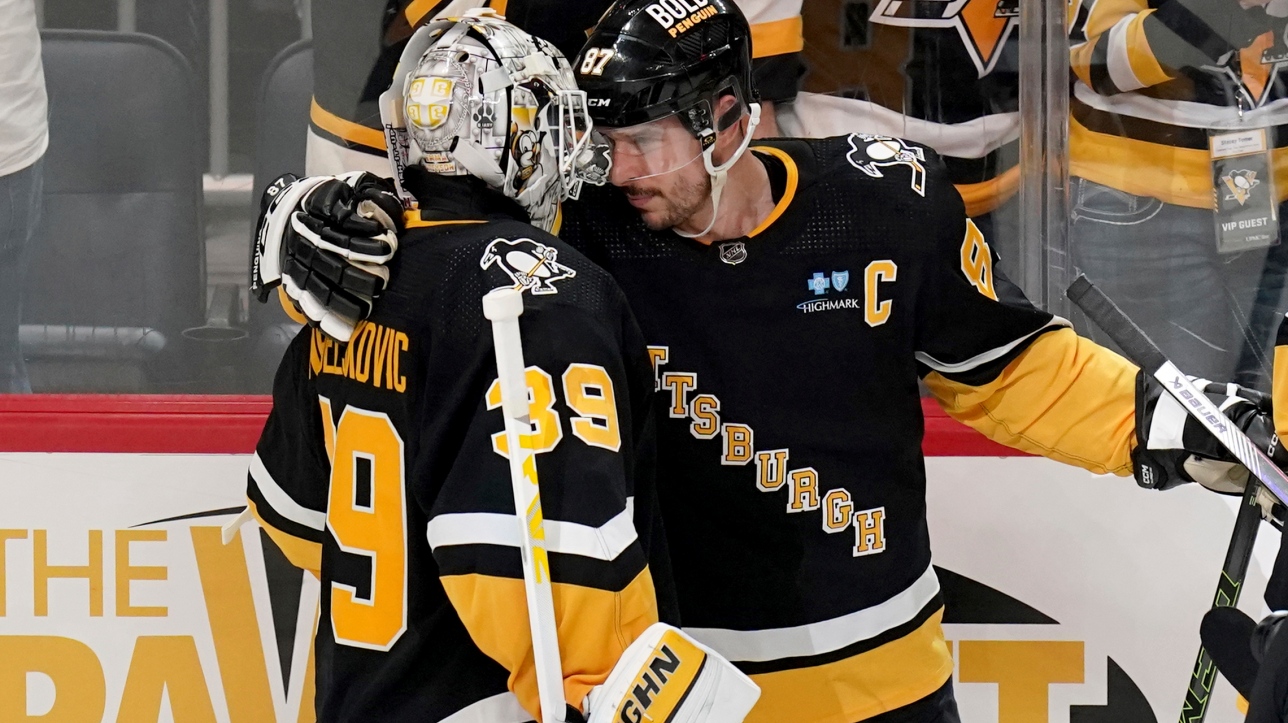 NHL: Sidney Crosby's 1,000th assist and overtime victory over Detroit