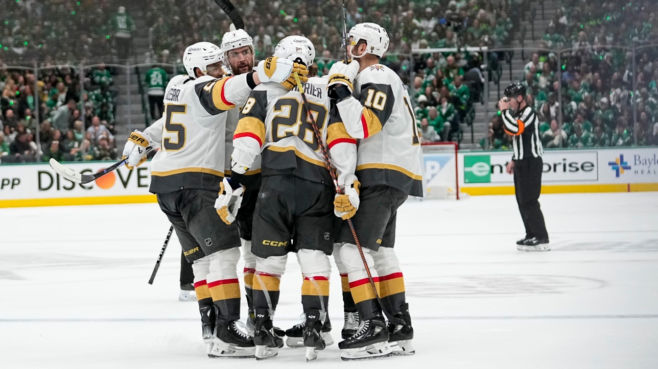 NHL: Results from Game 2 of the Golden Knights vs. Stars series
