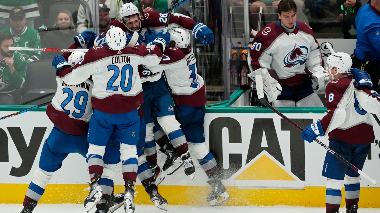 NHL Series: Wood and the Avalanche completed the comeback with three goals against the Stars