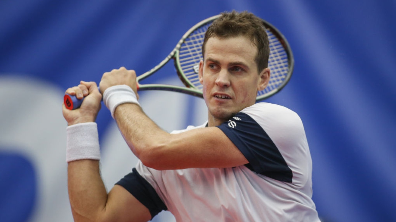 ATP : Bonne opposition de Vasek Pospisil, qui s&#39;incline contre Novak Djokovic | RDS.ca