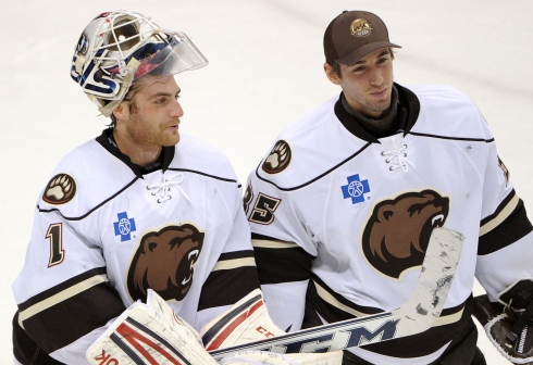 Braden Holtby et Dany Sabourin