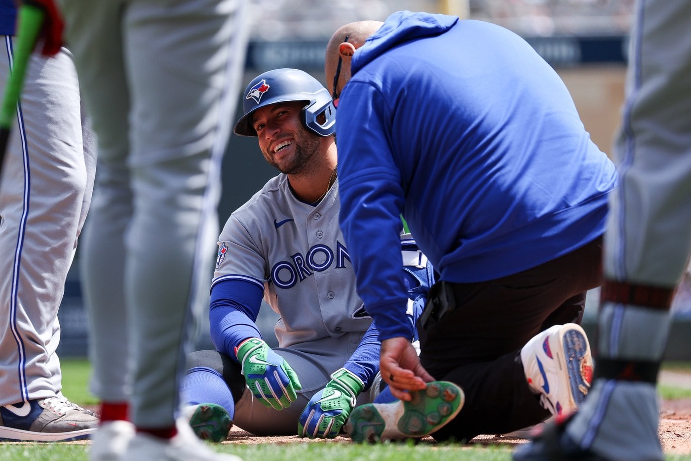 Les Jays gagnent le match, mais perdent Springer
