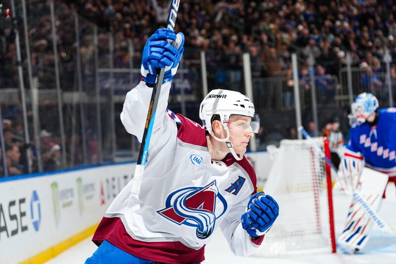 Nathan MacKinnon et Igor Shesterkin