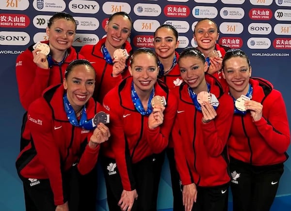 Les Canadiennes en bronze à l’épreuve libre par équipe
