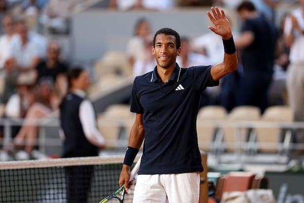 Auger-Aliassime pour une 1re fois en quarts à RG