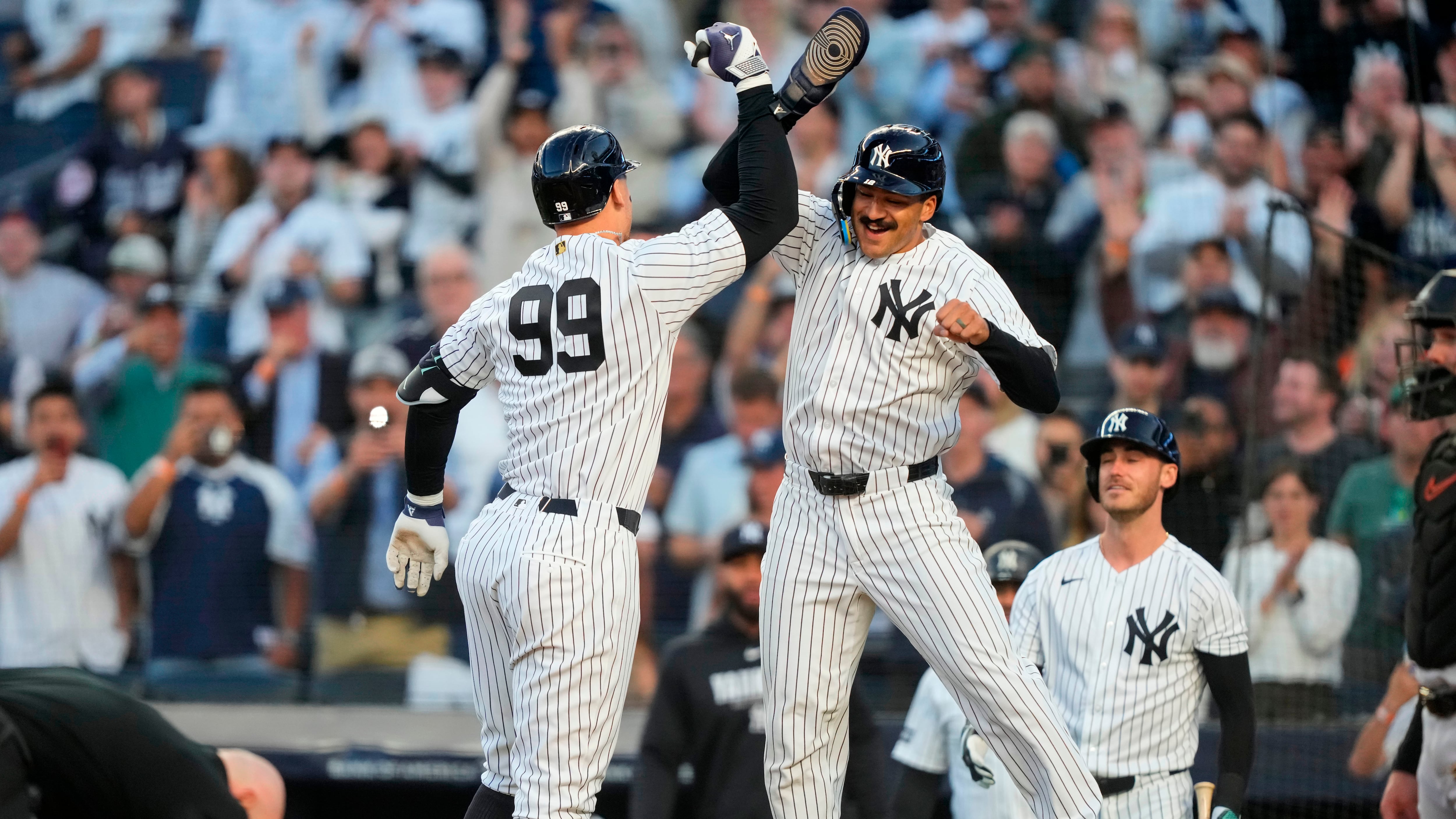 Aaron Judge et Trent Grisham