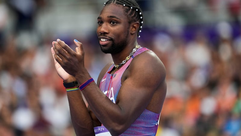 Noah Lyles survole le 100 m à Rome en 9,88