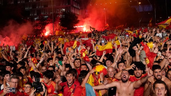 L'Espagne accueille ses héros en grand