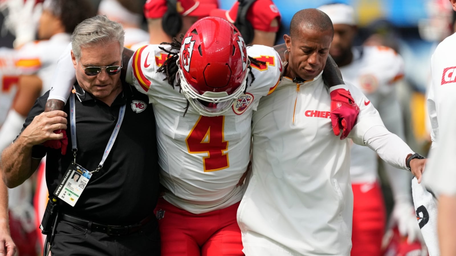 R Rashee Rice Les Chiefs sans Rashee Rice contre les Saints