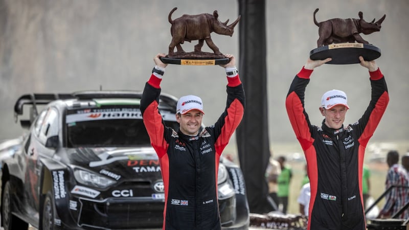 Elfyn Evans s'impose au Kenya
