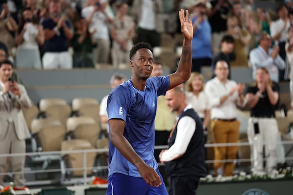 Monfils fait ses adieux à Roland-Garros devant un public grandiose
