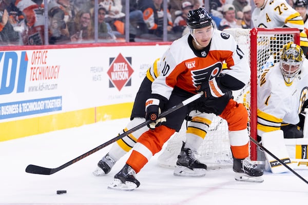 Bobby Brink et Nick Foligno au Minnesota