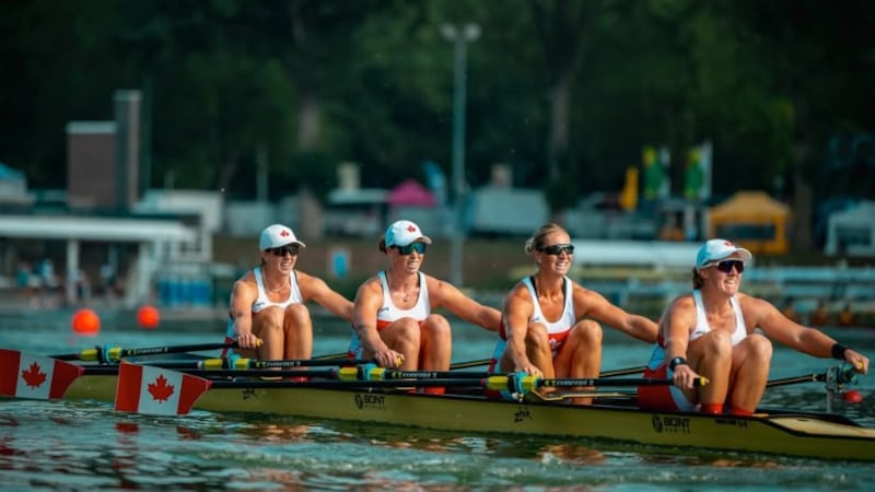Les avironneuses canadiennes n’ont pas répondu à leurs attentes
