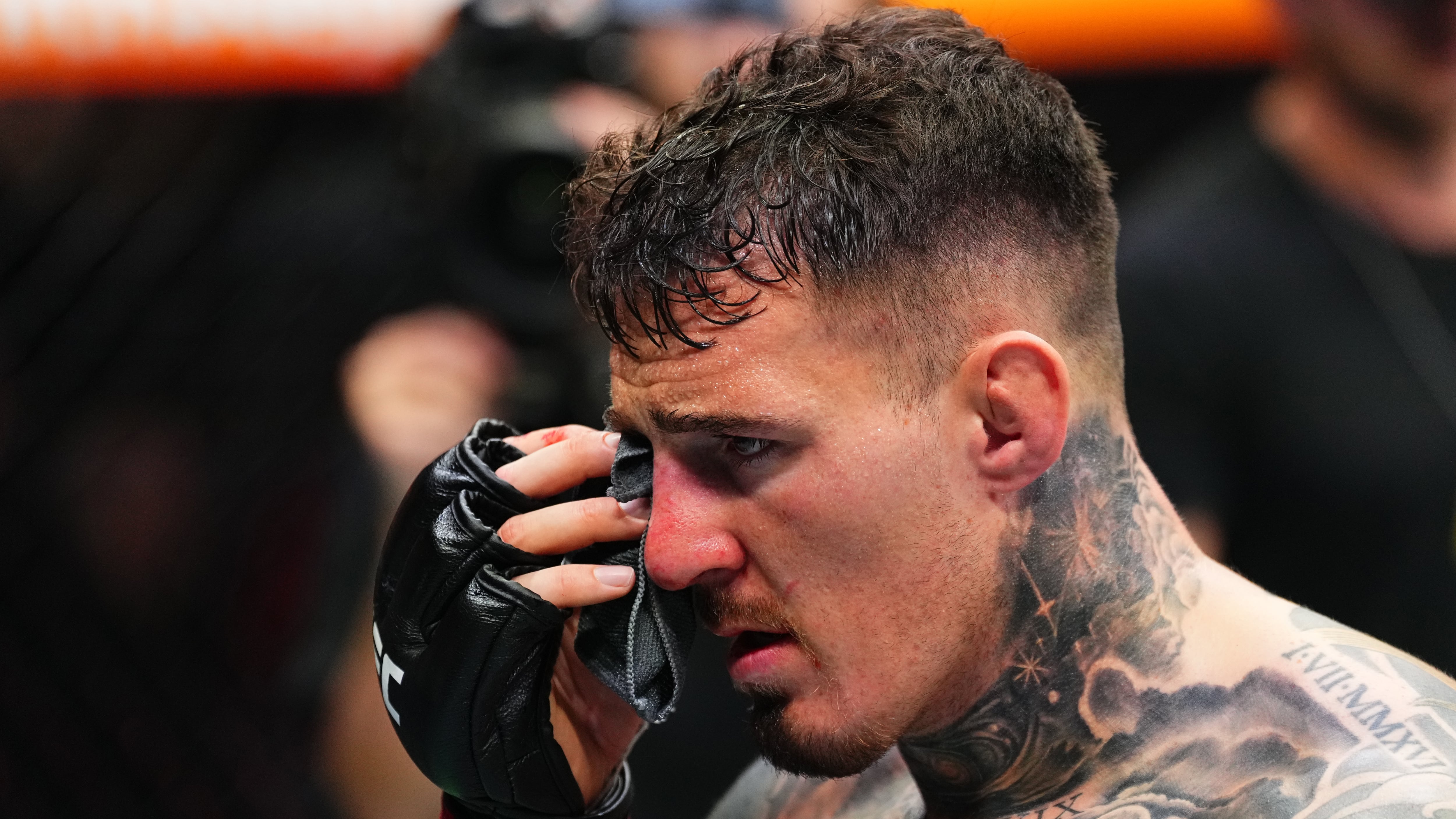 Tom Aspinall au UFC 321.
