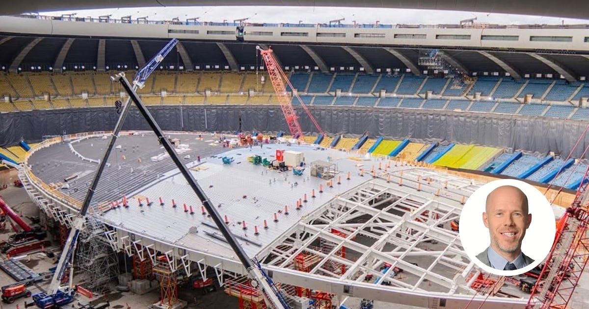 Photo: RDS Rénovations au Stade olympique