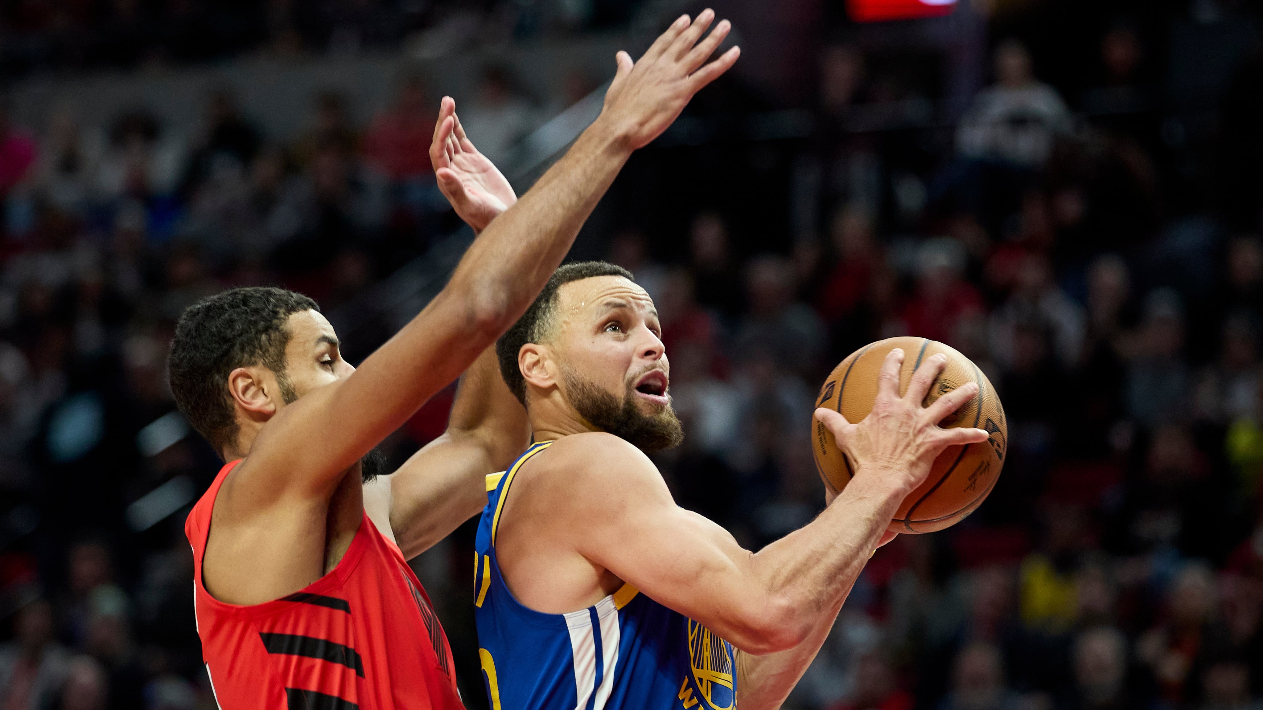 Stephen Curry et Kris Murray