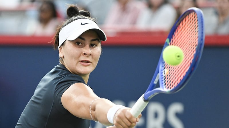 Bianca Andreescu digère mal un bagel