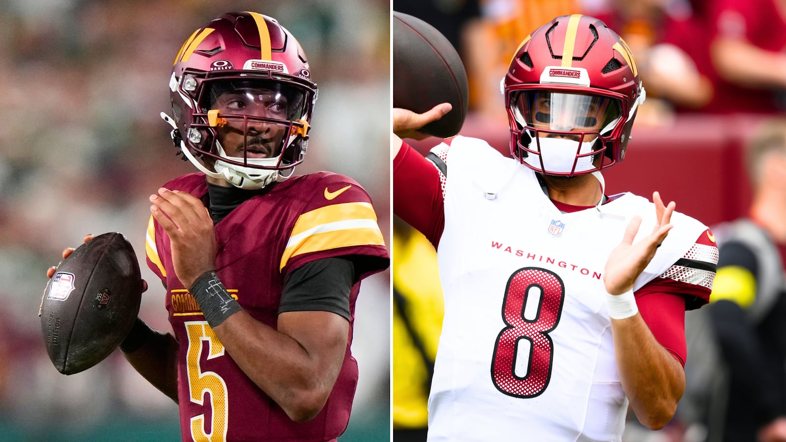 NFL : Jayden Daniels à l’écart ; un premier départ depuis 2022 pour ...