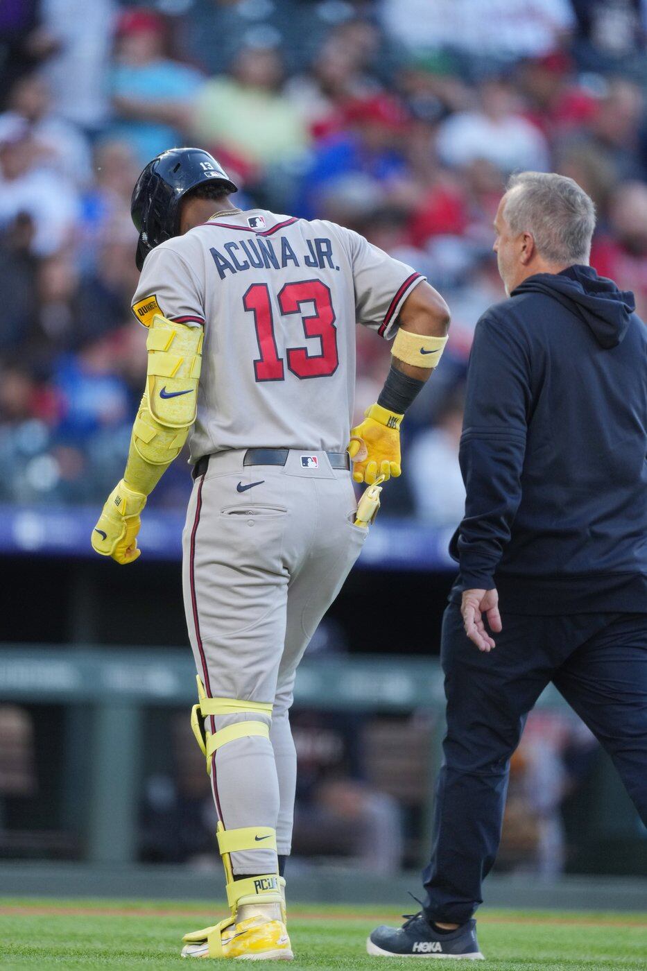 Ronald Acuna sur la liste des blessés de 10 jours