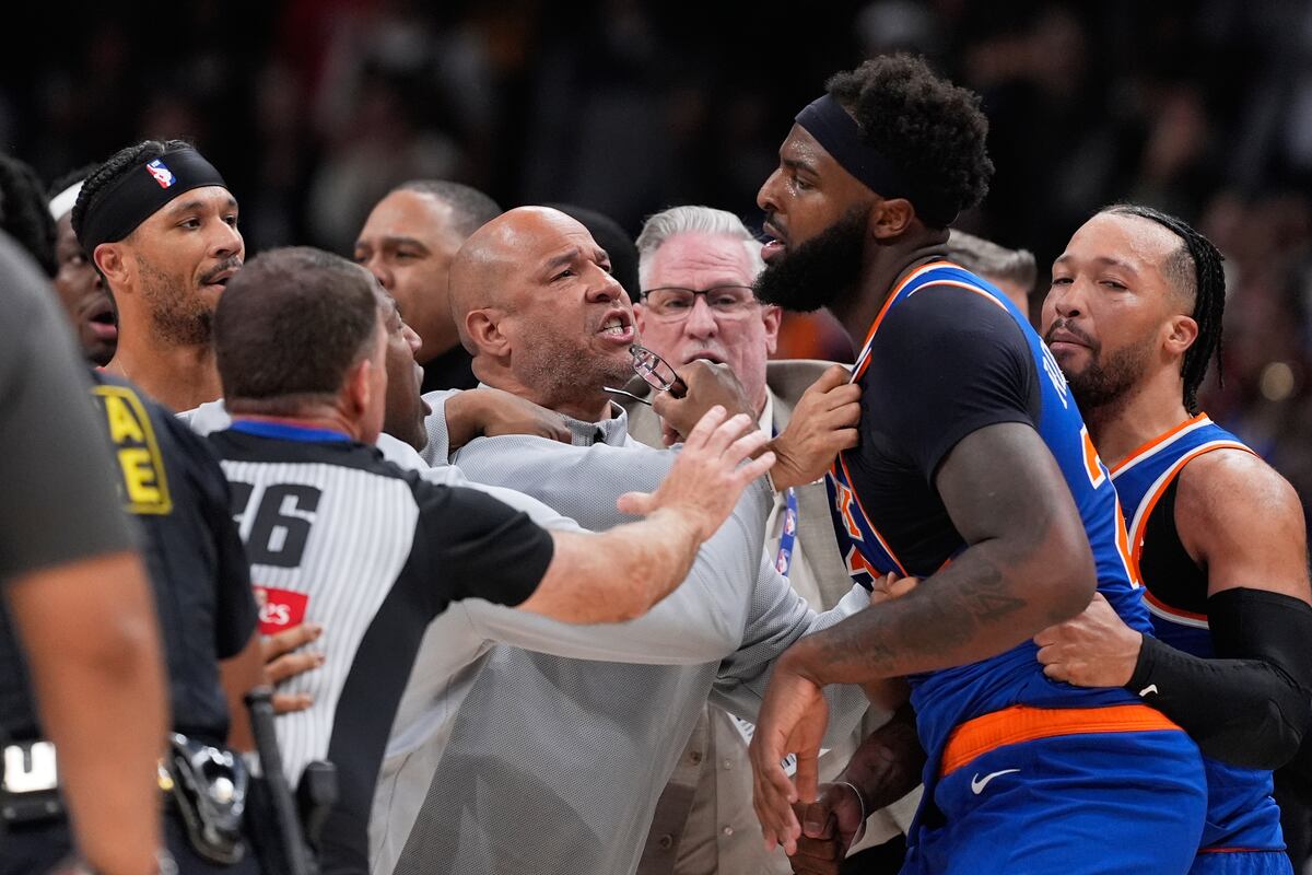 Jalen Brunson inscrit 39 points et les Knicks écrasent les Hawks 126-97 pour prendre l'avantage 3-2 — image 1