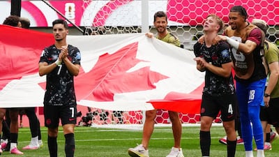 Le Canada dans son maillot noir chanceux devant le Maroc