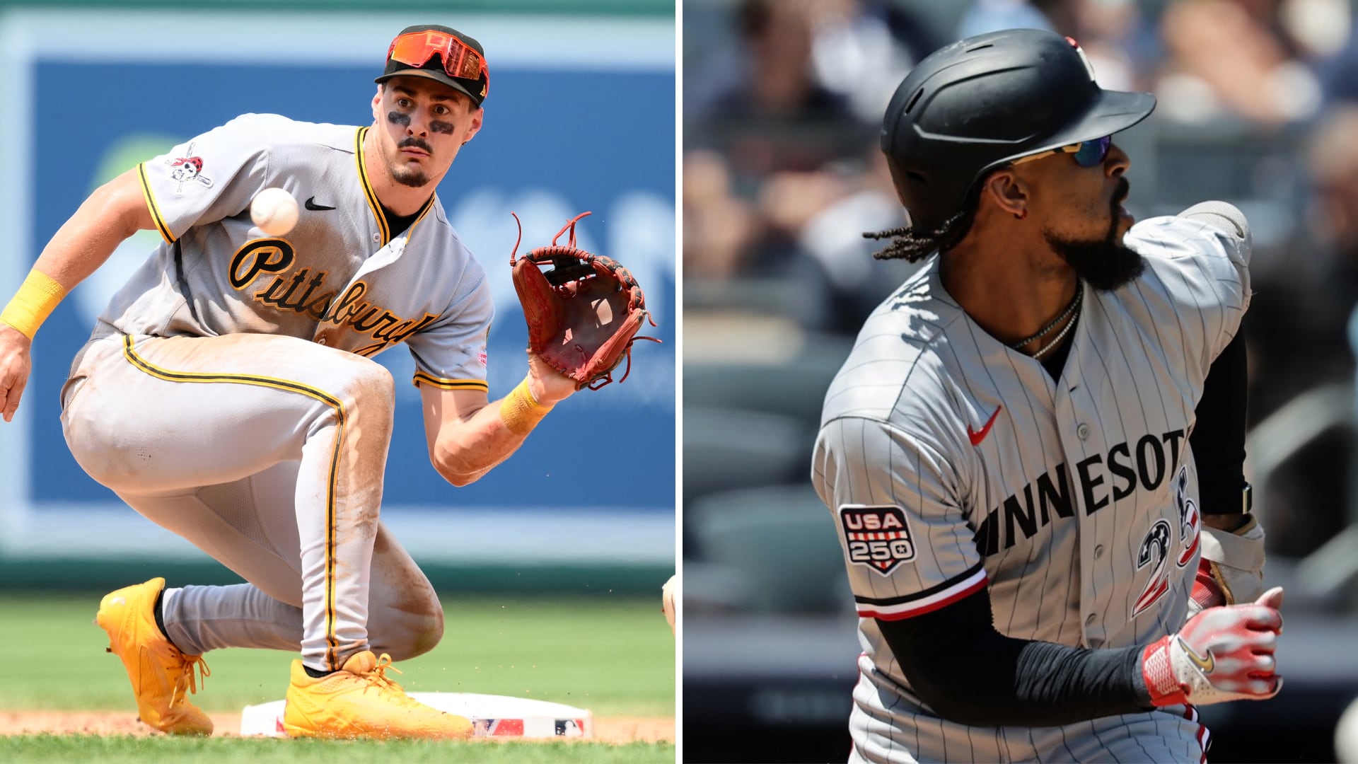 Konnor Griffin et Byron Buxton
