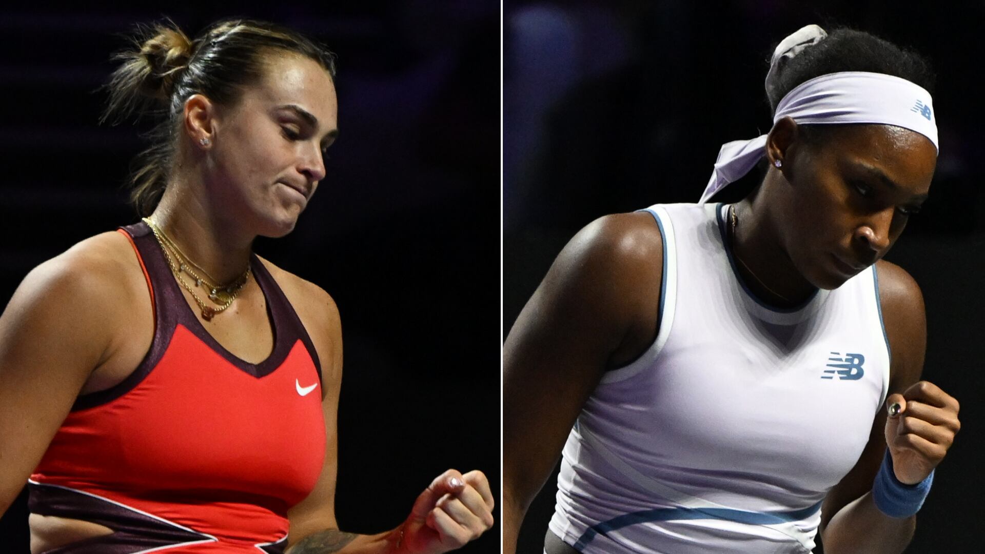 Aryna Sabalenka et Coco Gauff