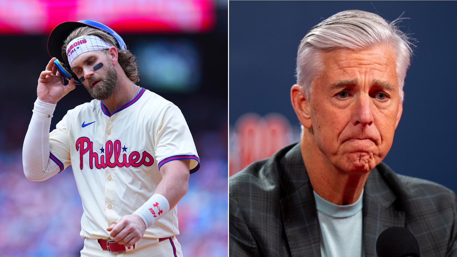 Bryce Harper et Dave Dombrowski