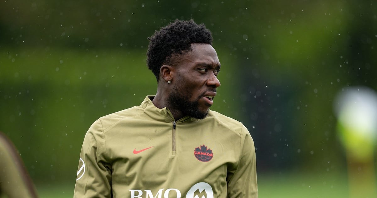 Alphonso Davies prêt pour le choc face à l'Afrique du Sud