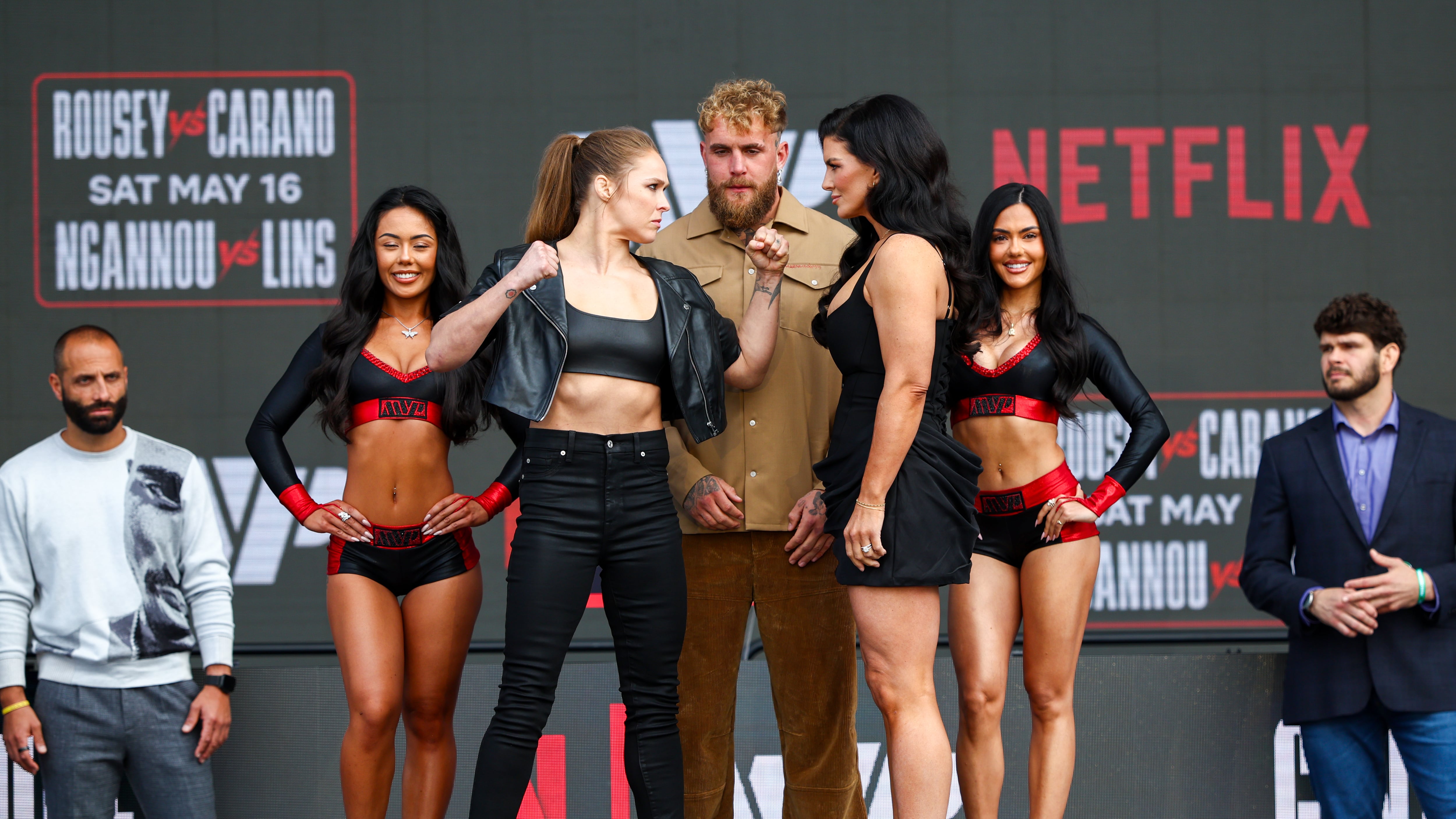 Ronda Rousey et Gina Carano