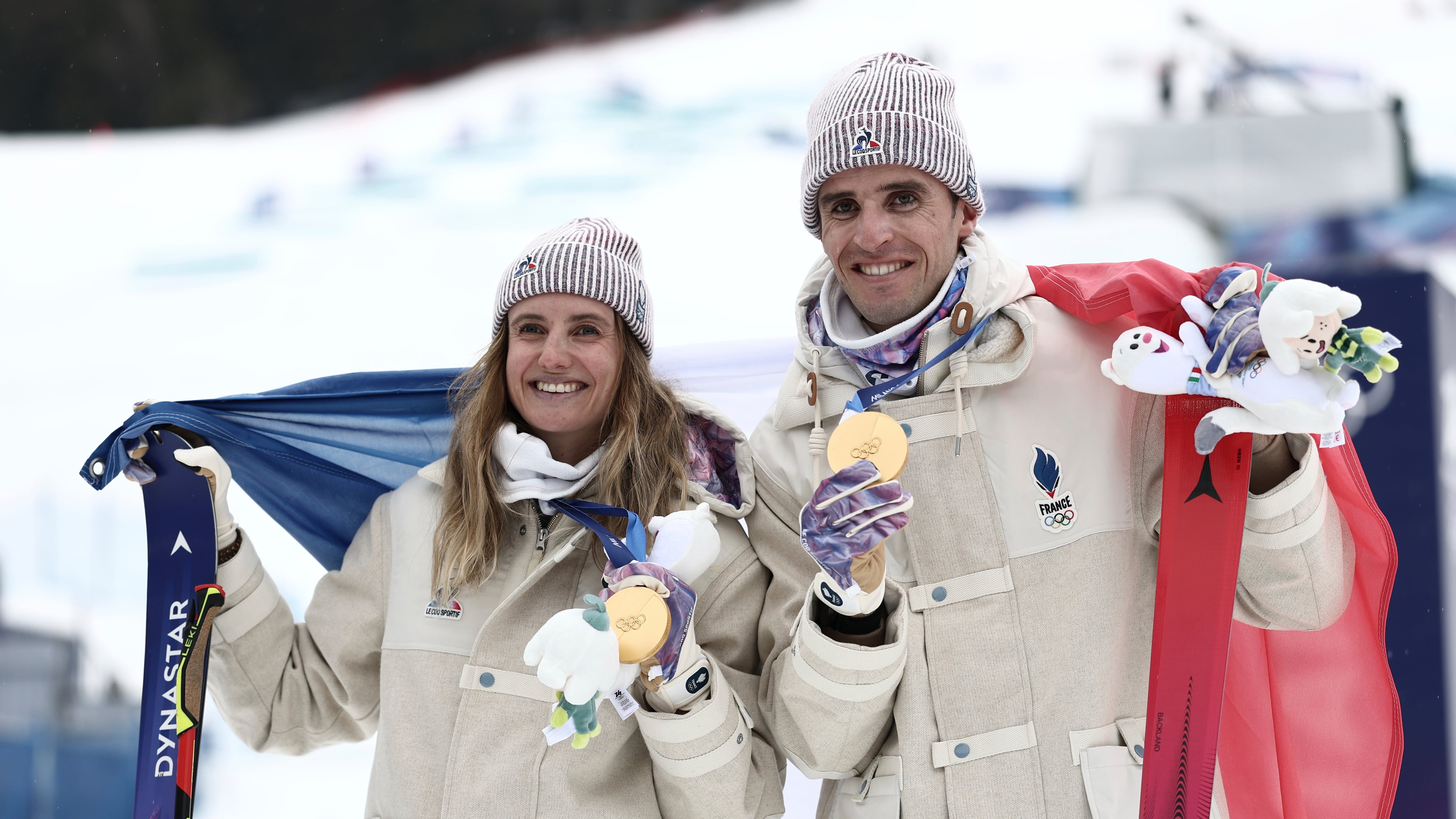 Emily Harrop et Thibault Anselmet