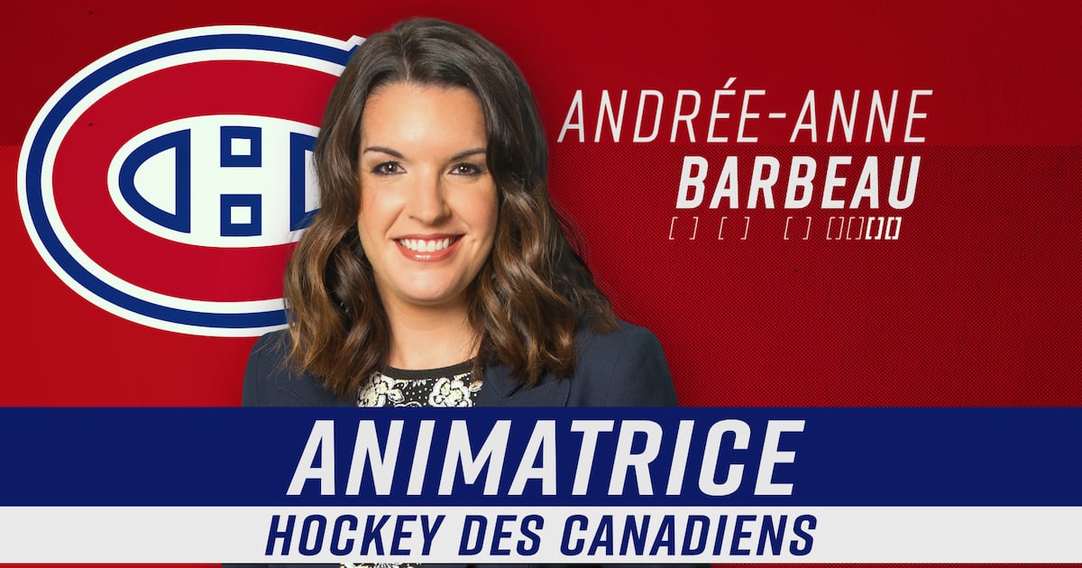 Rds Andrée-Anne Barbeau succède à Alain Crête au hockey des Canadiens – RDS