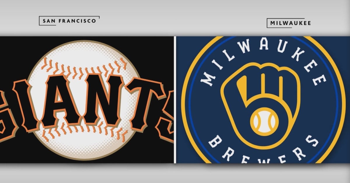 Giants 3 - Brewers 8 - RDS