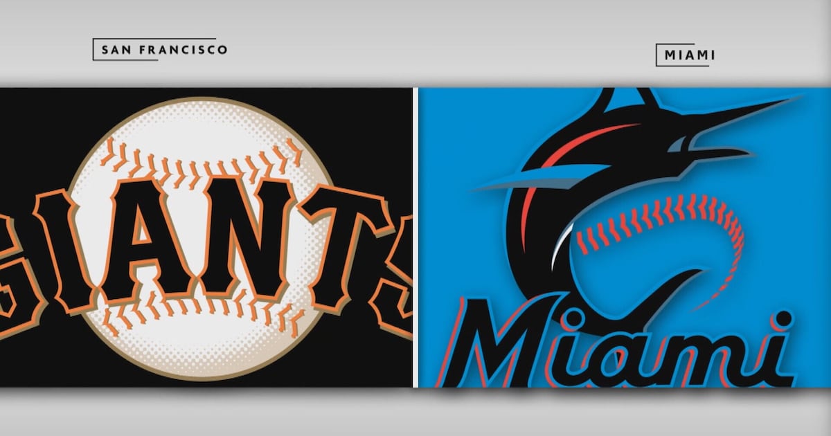 Giants 3 - Marlins 6 - RDS