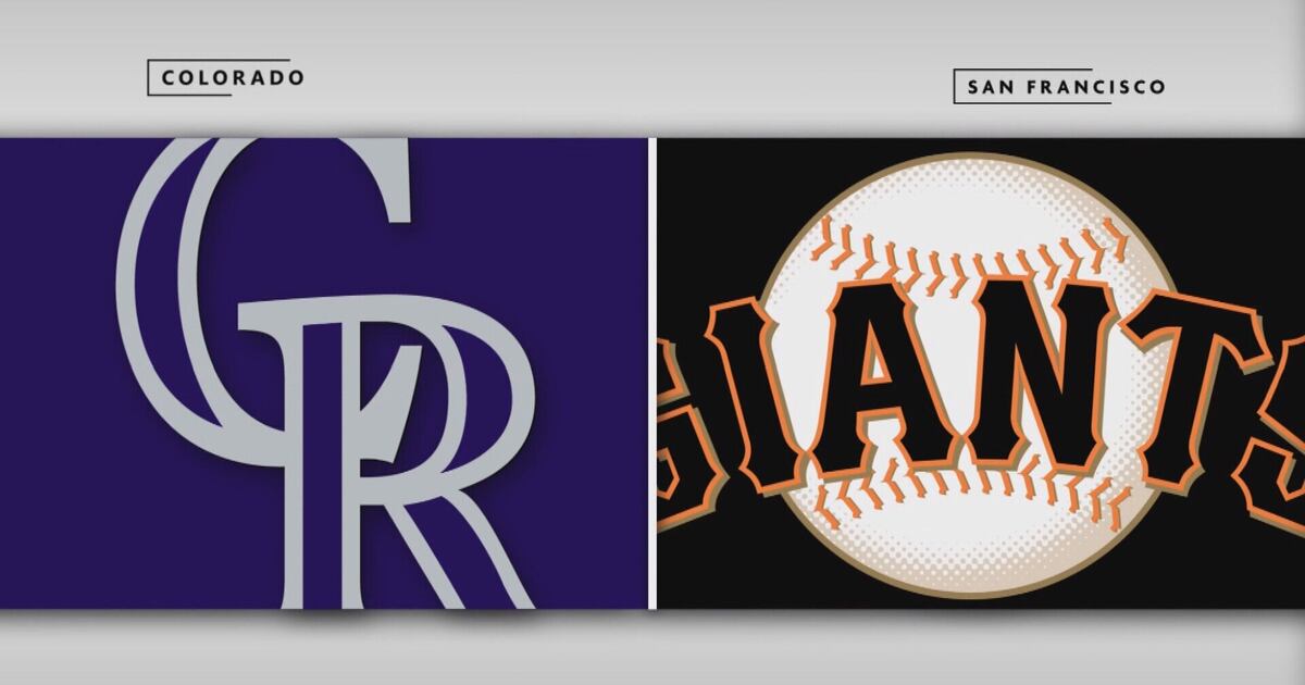 Rockies 1 - Giants 3 - RDS