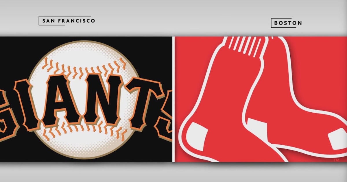 Giants 4 - Red Sox 5 - RDS