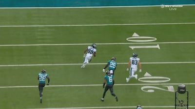 Touché explosif de Darius Cooper sur 62 verges à Londres