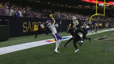 Justin Jefferson se signale à son retour