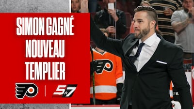 Simon Gagné intronisé par les Flyers