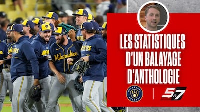 Un balayage d'anthologie en statistiques
