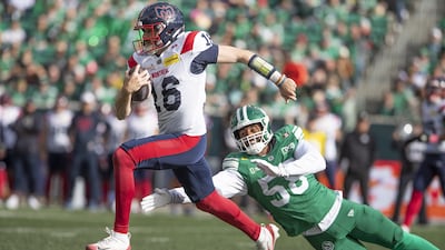 Alouettes 12 - Roughriders 16